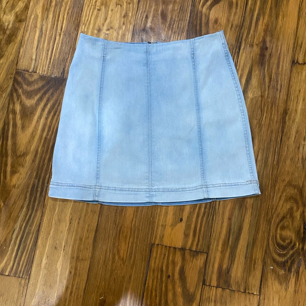 Wild Fable Sky Blue Pencil Skirt